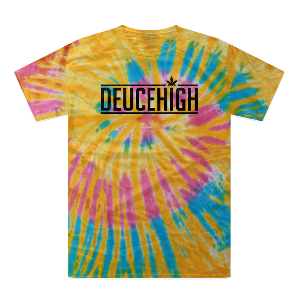 DeuceHigh Logo Tie-Dye T-Shirt