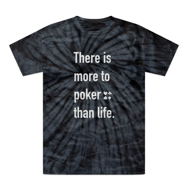 More To Poker Tonal Spider Tie-Dye T-Shirt