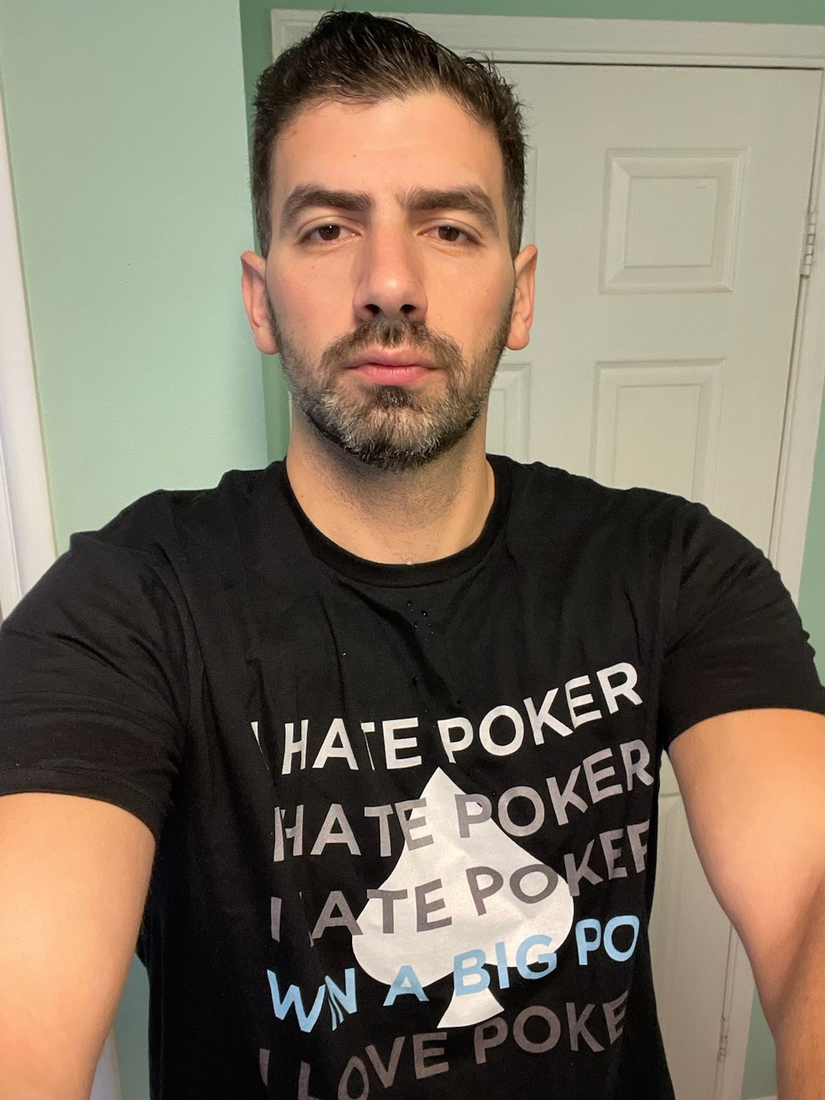 I Hate Love Poker T-Shirt